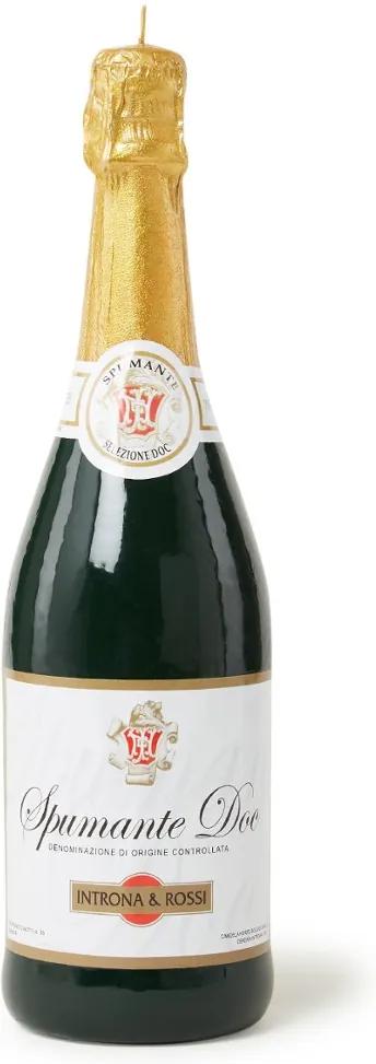 Introna Champagnefles kerstkaars large 31 cm