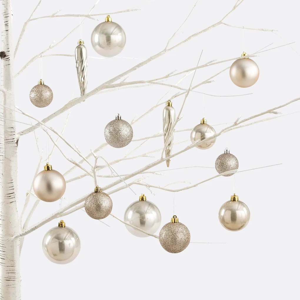 Set van 33 Kerstboom versieringen, Caspar