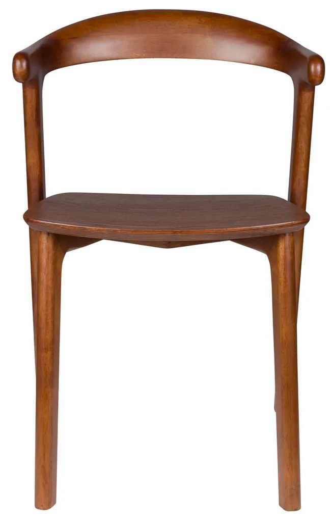 Zuiver Northwood Walnut Walnoot Eetkamerstoel Minimalistisch