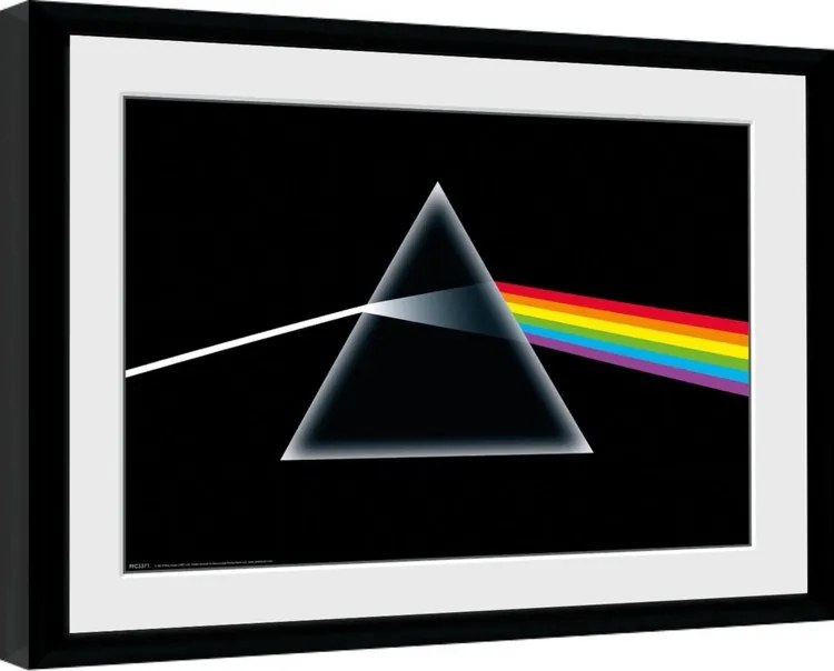 Ingelijste poster Pink Floyd - Dark Side Of The Moon