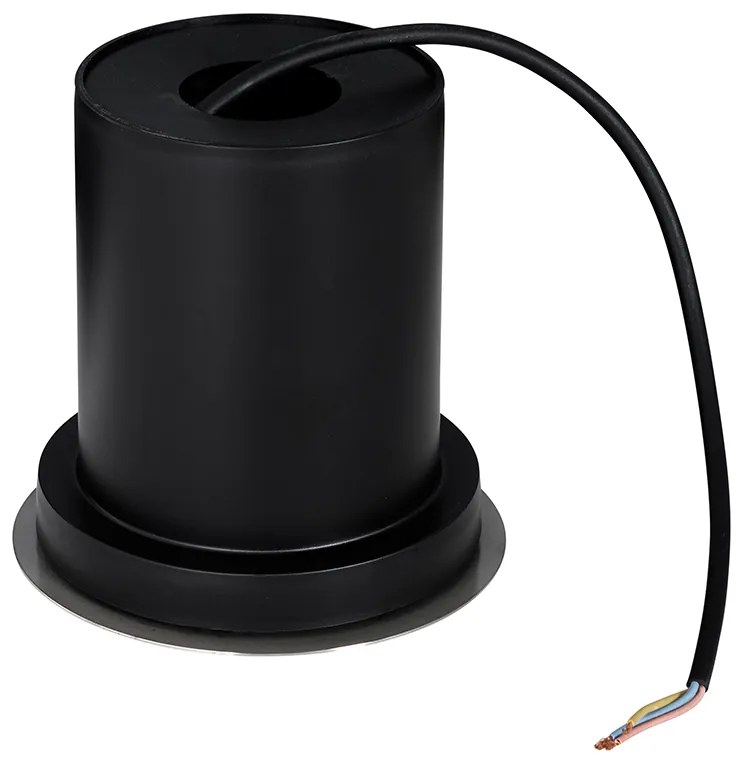 Moderne buiten grondspot staal AR70 verstelbaar IP65 - Delux