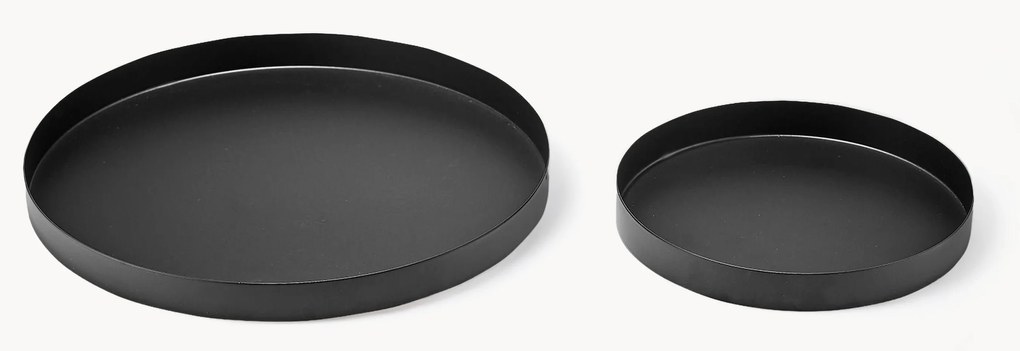 Ronde dienbladen Aurora, 2-delig