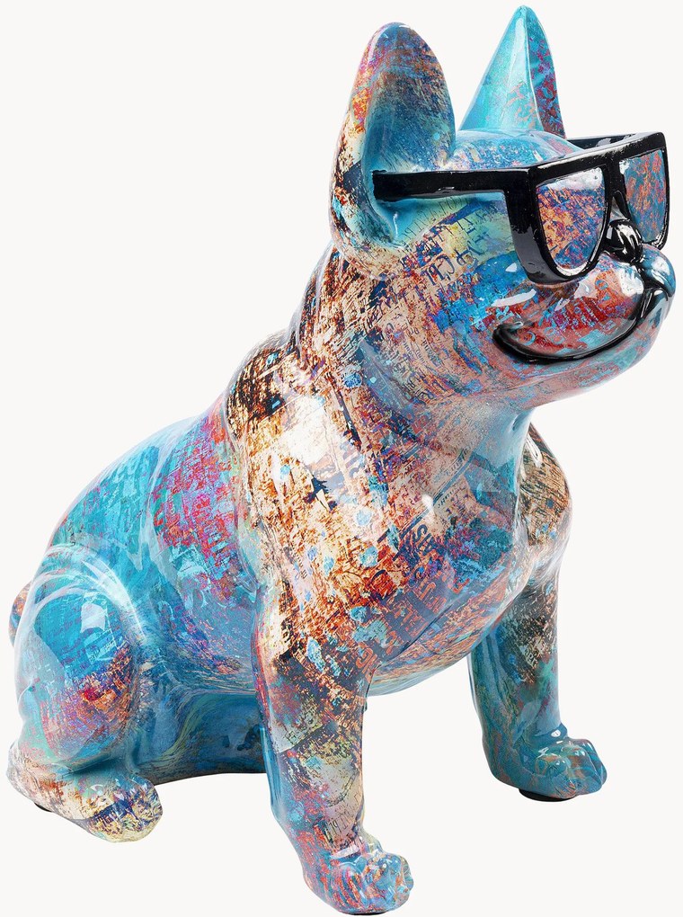Decoratief object Dog of Sunglass