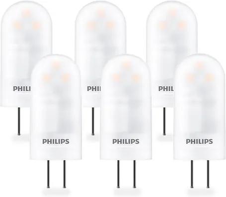Philips CorePro 0,9W (10W) G4 LED Steeklamp Extra Warm Wit 6-Pack