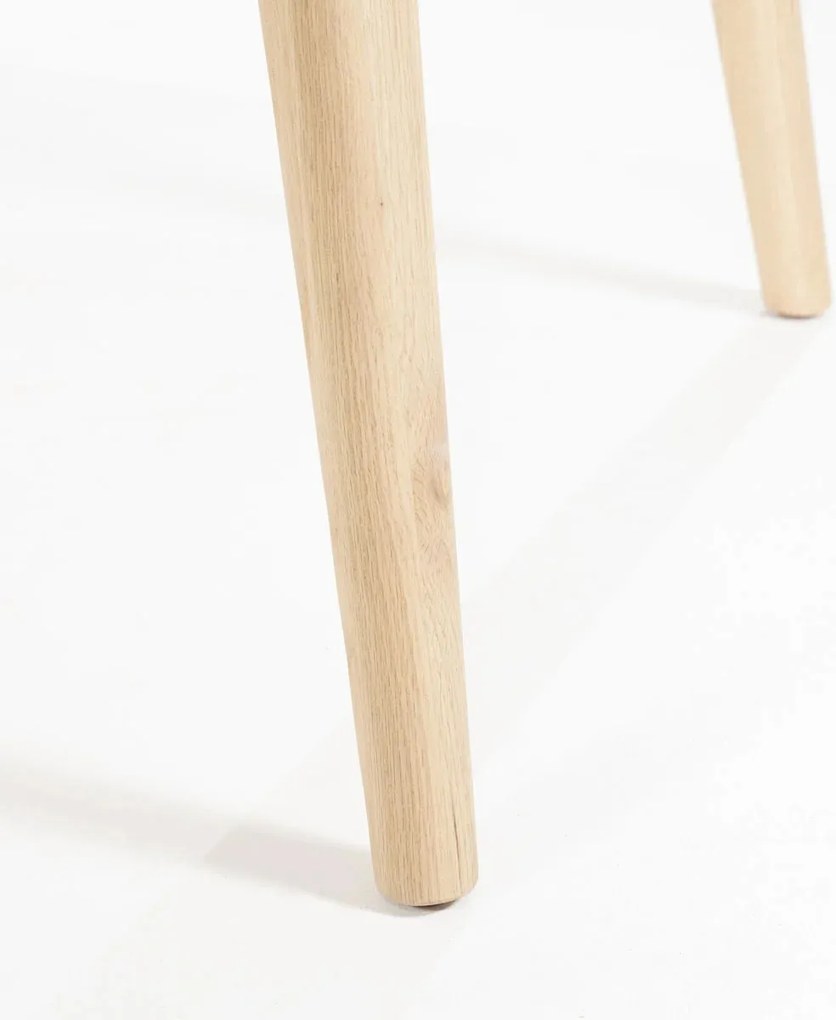 Eiken Eettafel Met Afgeronde Hoeken 260 Cm - 260 X 100cm.