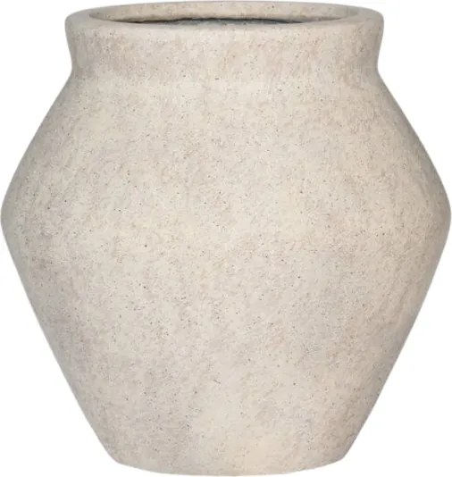 Pot Fleuri Travertine Beige