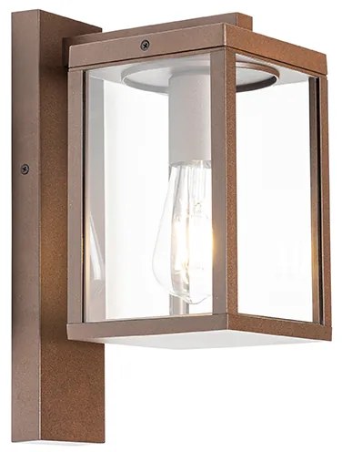 Industriële buiten wandlantaarn roestbruin IP44 - Charlois