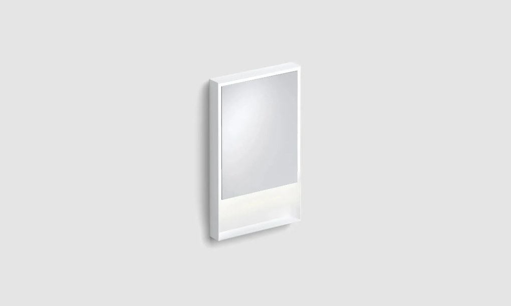 Clou Look at Me spiegel met LED-verlichting 50x80cm wit mat