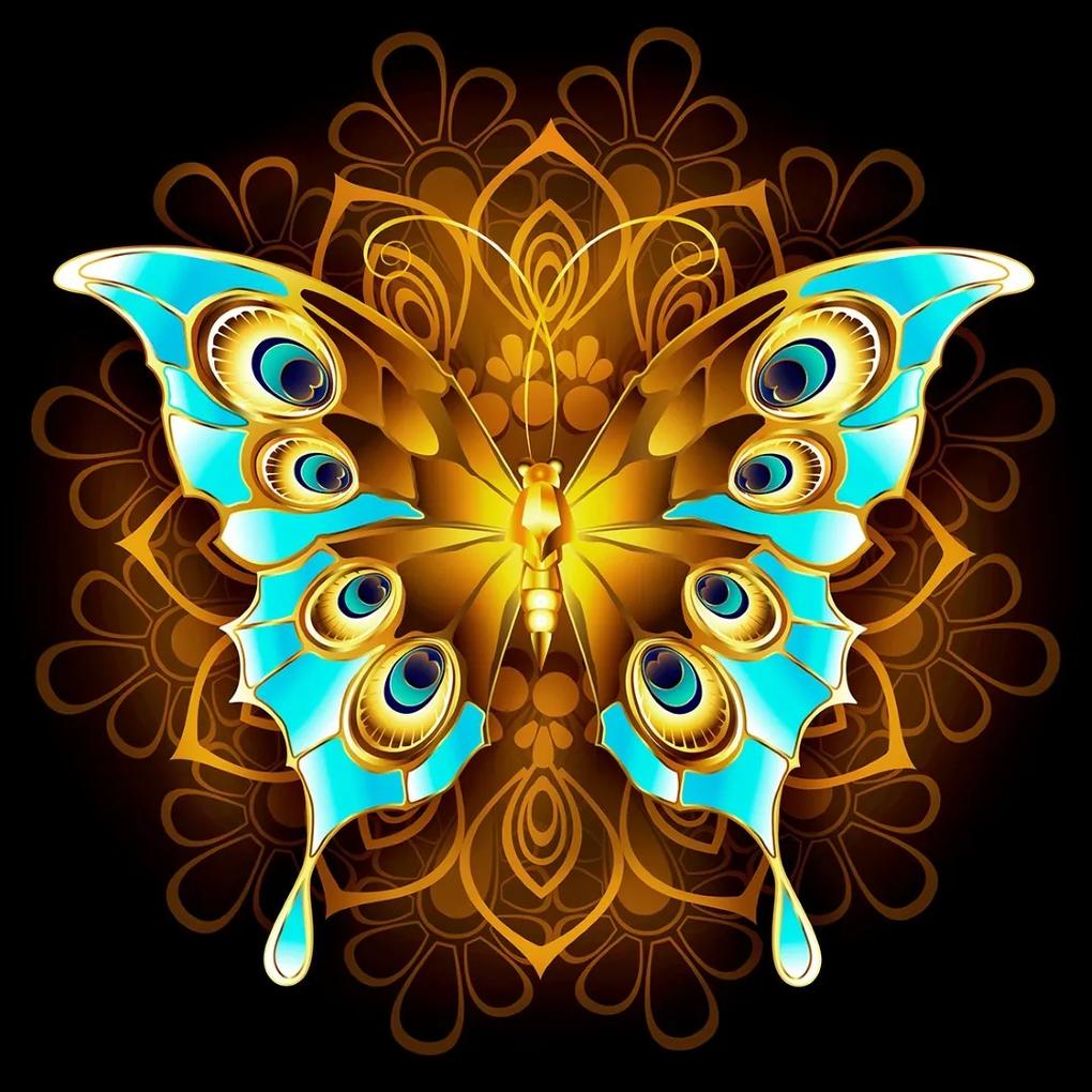 Schilderij vlinder