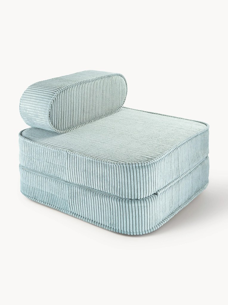 Kinder klapfauteuil Sugar van corduroy