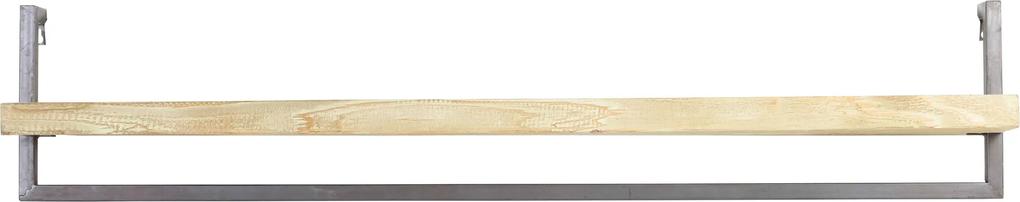 Wandplank MADDISON - hout naturel - XL