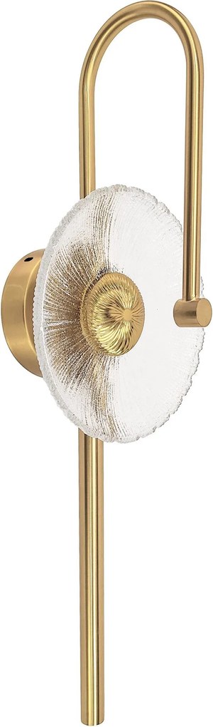 WANDLAMP LED LHJ072-W BRUSH GOLD