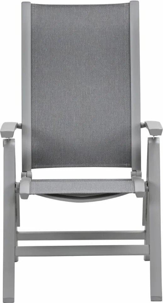 Garden Impressions Hilly tuinstoel verstelbaar taupe - 2 stuks