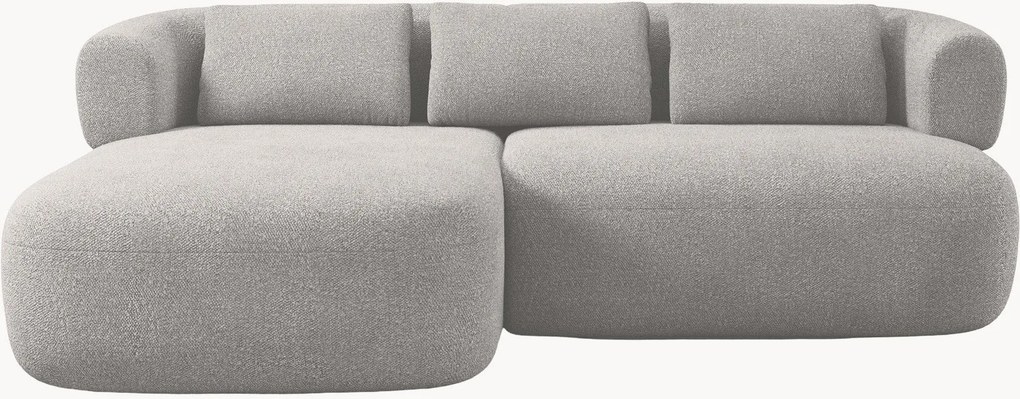 Bouclé hoekbank Jenny (2-zits)