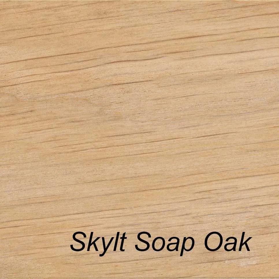 QLiv Side-to-Side tafel 130 Skylt Soap Oak
