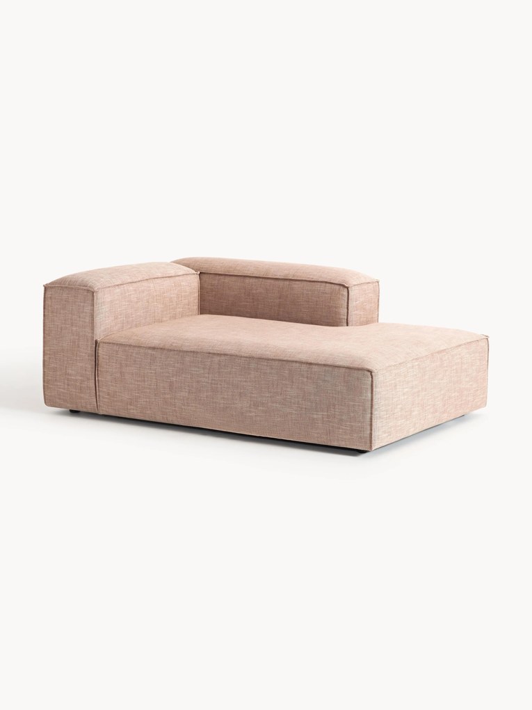 Chaise longue hoekmodule Lennon van linnenmix