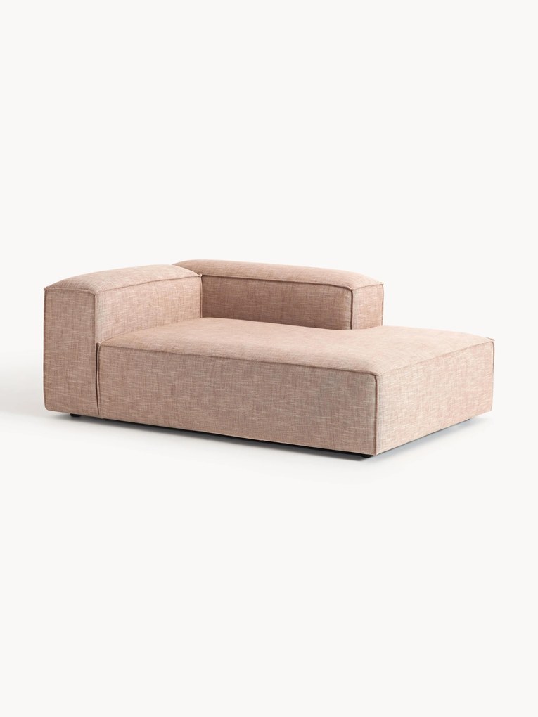 Hoek chaise longue module Lennon van linnenmix