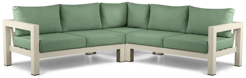 Hoek loungeset 5 personen Aluminium Taupe  Lifestyle Garden Furniture Luca