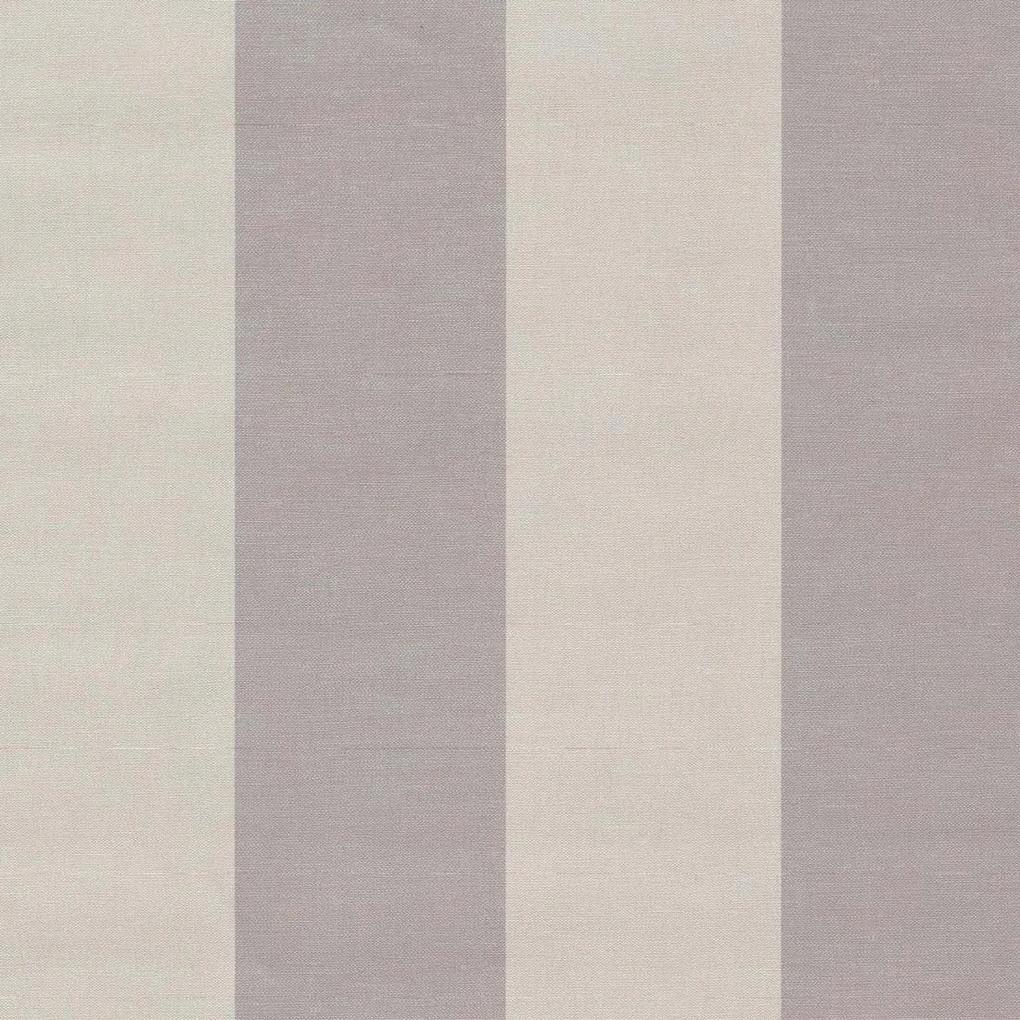 Rivièra Maison - RM Wallpaper Anvers Linen Stripe creme - Kleur: beige