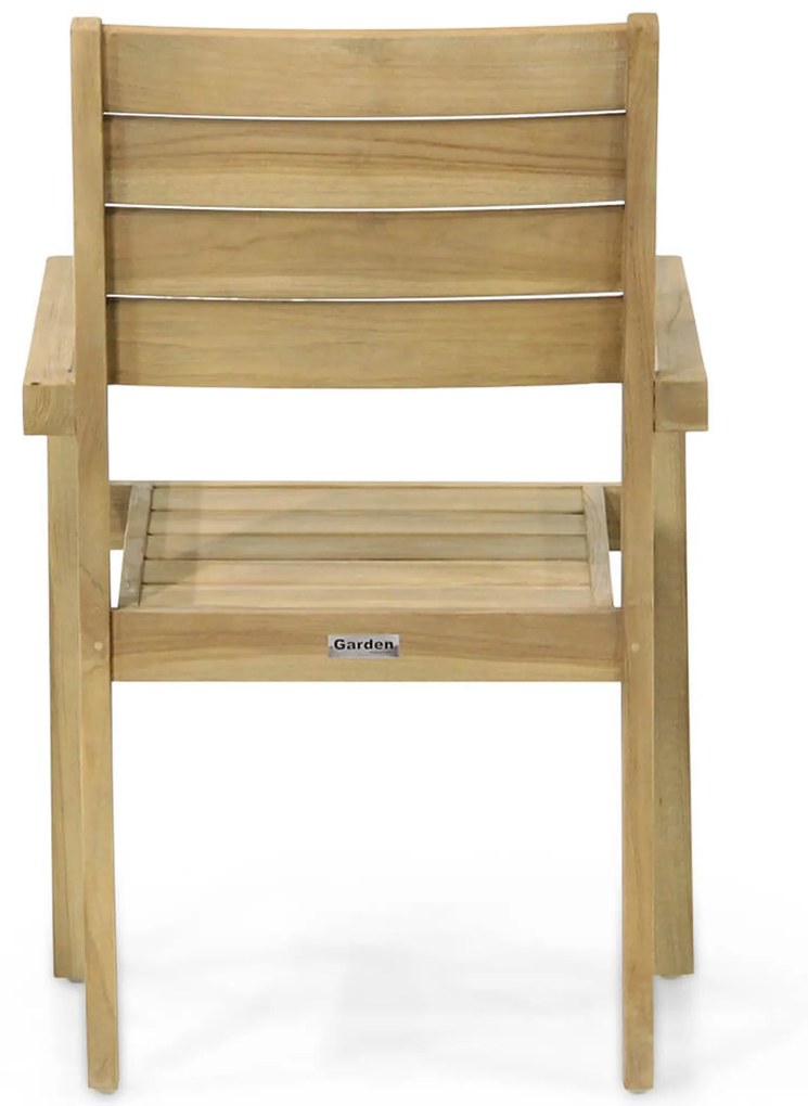 Tuinset 4 personen 100 cm Teak Old teak greywash Garden Collections Liverpool/Brighton