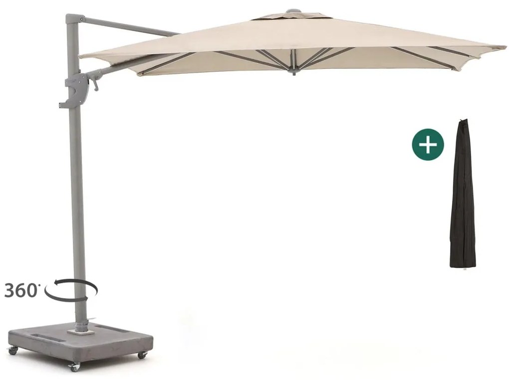 Shadowline Francisco zweefparasol 260x260cm