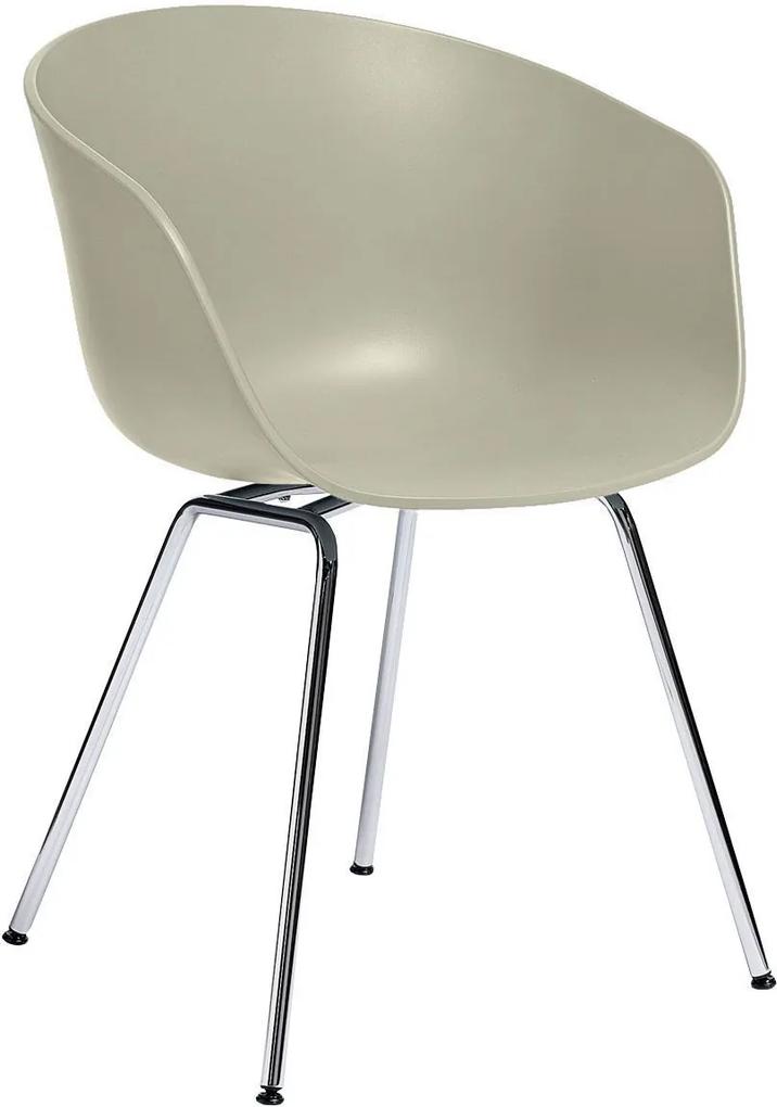 Hay About a Chair AAC26 stoel met chroom onderstel Pastel Green