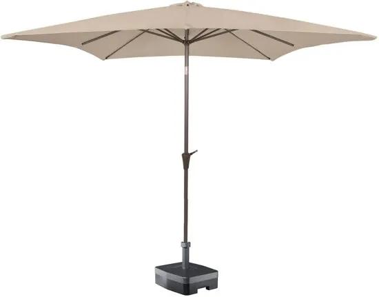 Â® vierkante parasol Altea 230x230 cm - Taupe