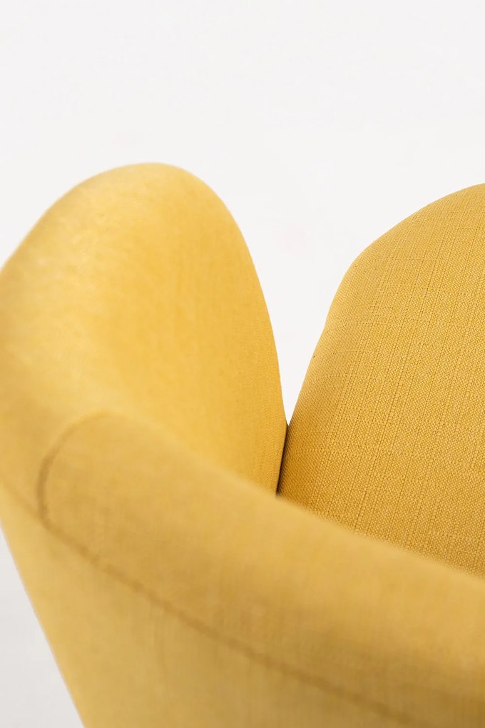 Set 2 Velt Stoffen Stoelen