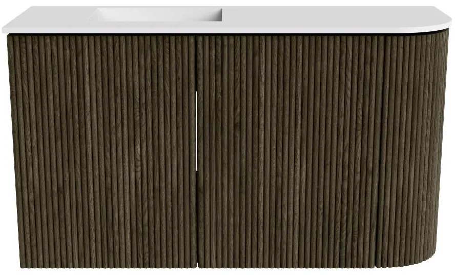 Mondiaz Joya 70cm toiletmeubel ronding rechts shadow met wastafel faye links 1 kraangat talc
