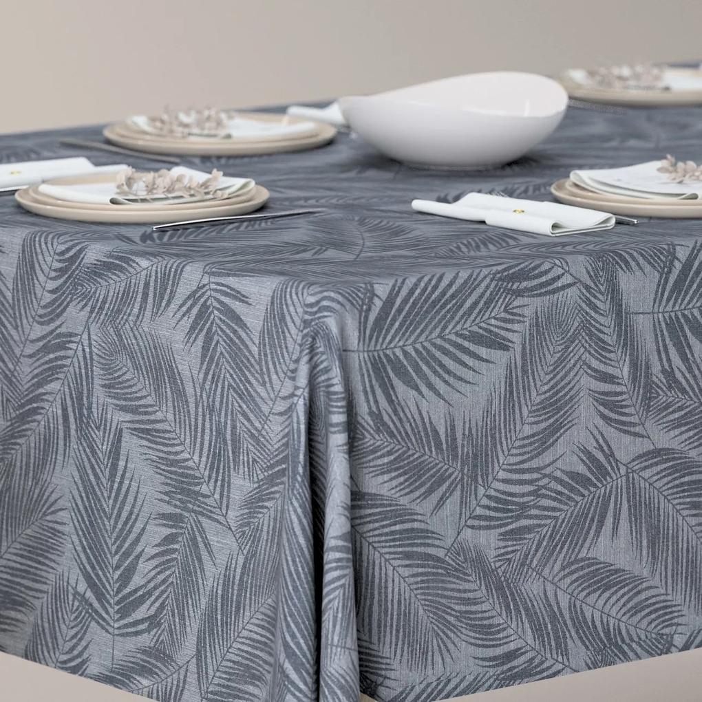 Dekoria Rechthoekig tafelkleed, grafiet-zilver, 130 x 160 cm