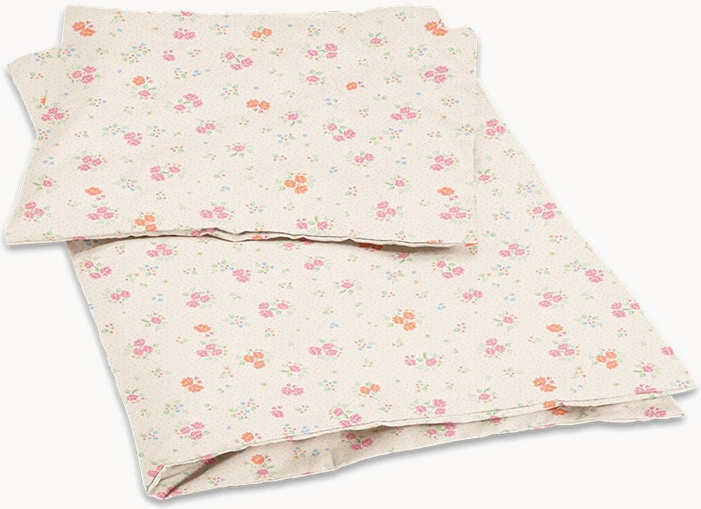 Kinderdekbedovertrekset Nonoka van biokatoen