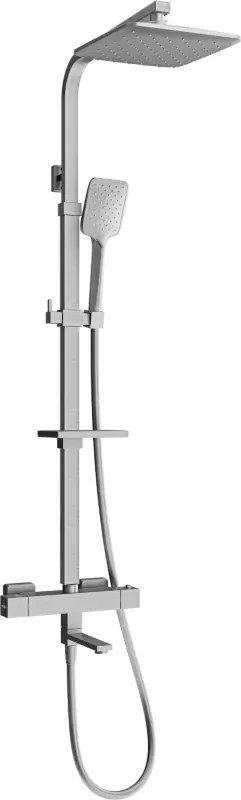 Mexen CQ62 bad douche combinatie met regendouche en thermostatische kraan, grafiet - 779106295-66