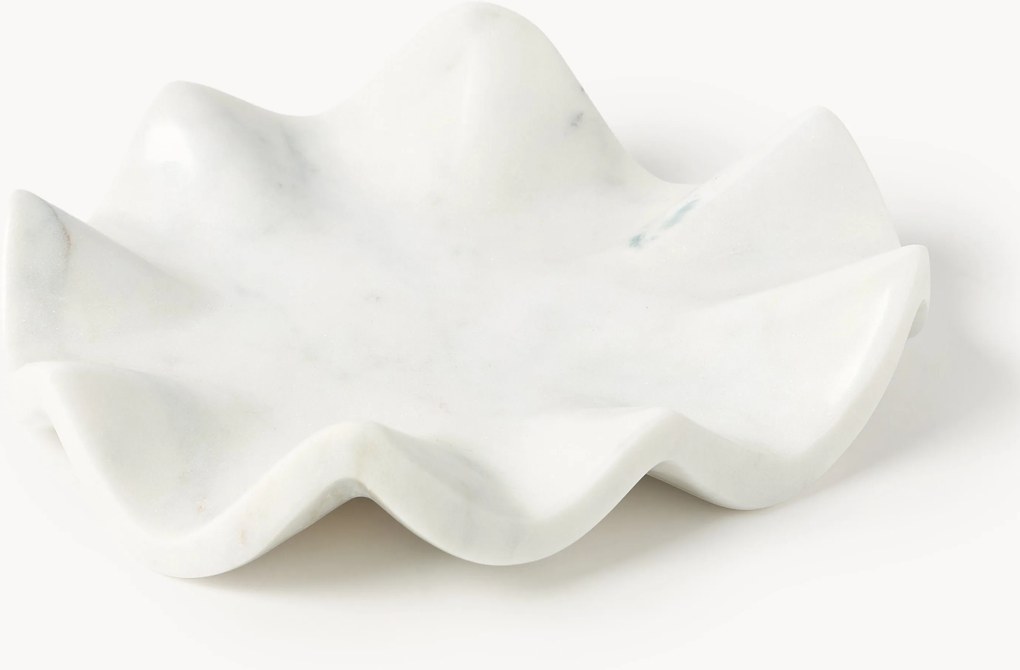 Handgemaakt decoratief marmeren dienblad Gaia, Ø 20 cm