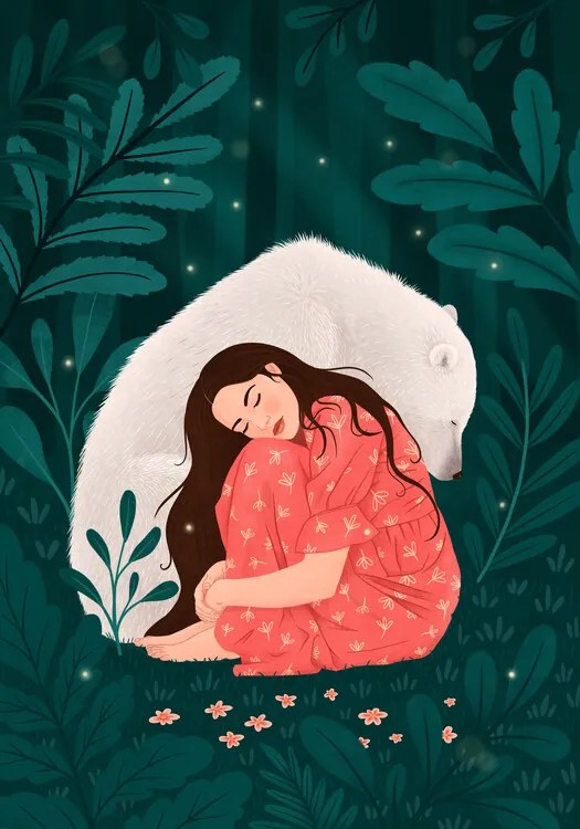 Ilustratie In the Woods