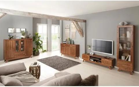Home affaire tv-meubel »Ohio«, in traditioneel design, met vele opbergmogelijkheden, breedte 150 cm