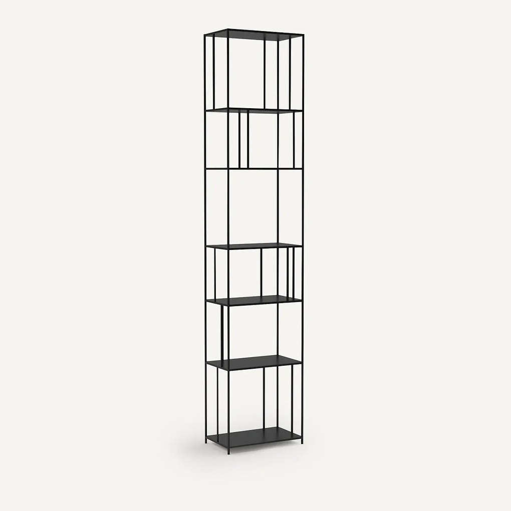 Stalen metalen boekenrek H240 cm, Parallel XL
