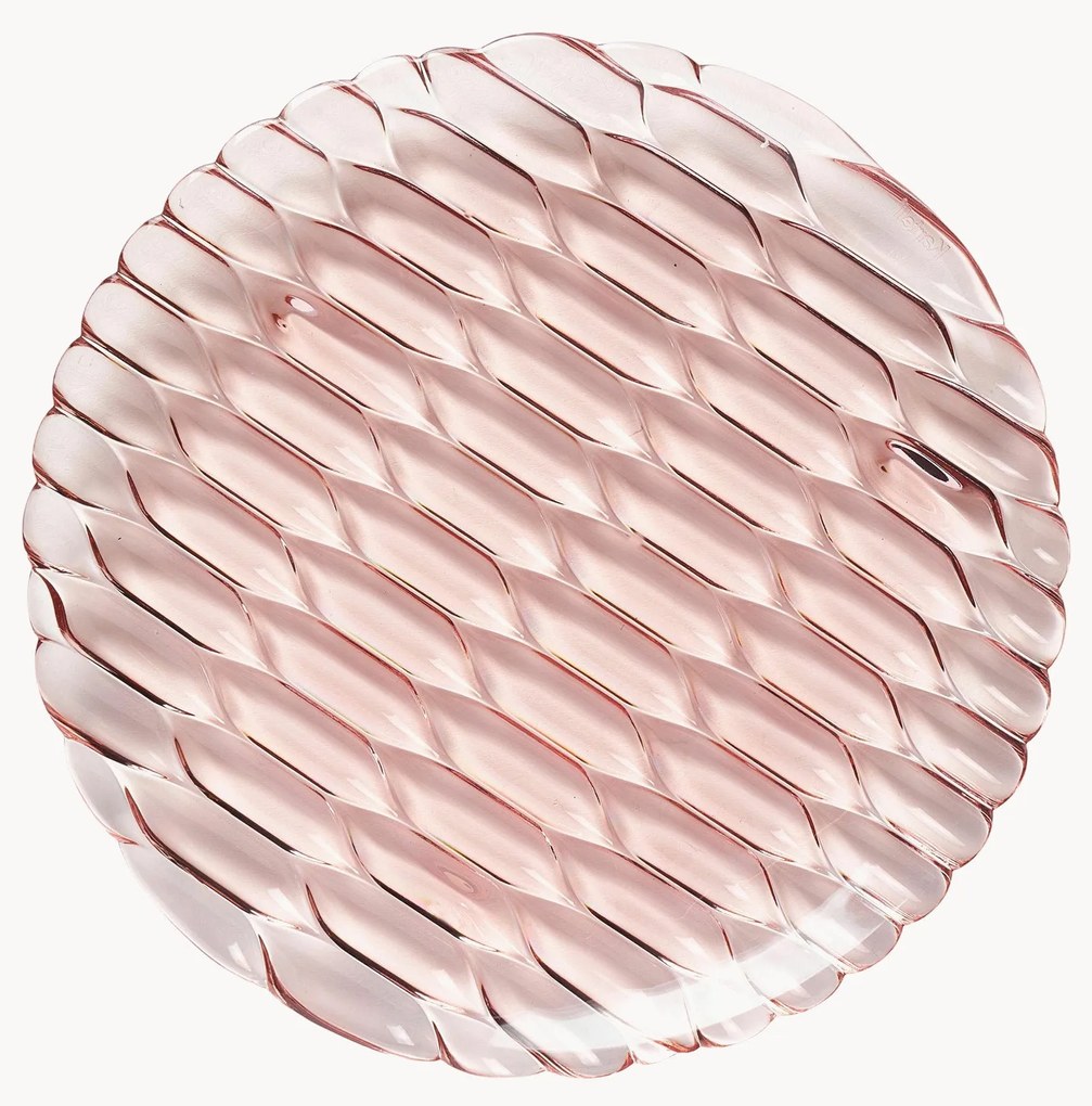 Ontbijtborden Jellies met structuurpatroon, 4 stuks