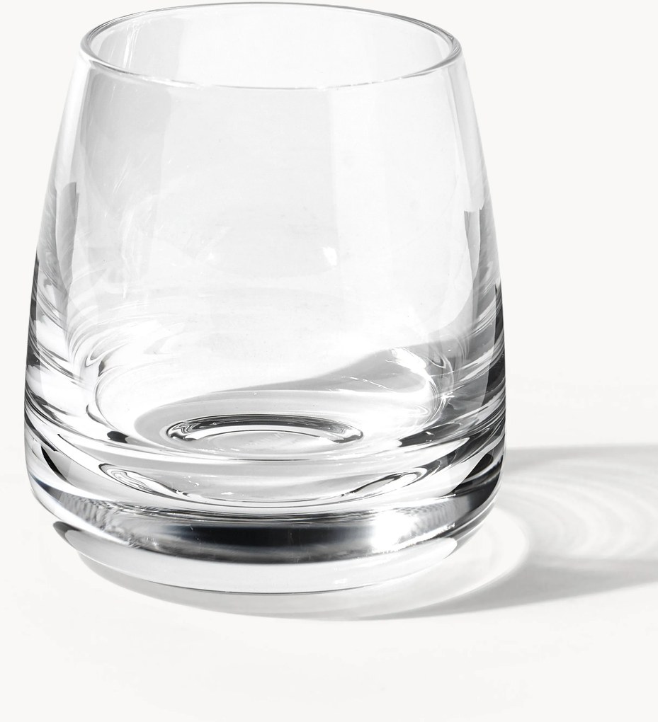 Mondgeblazen tumblers Pedro, 4-delig