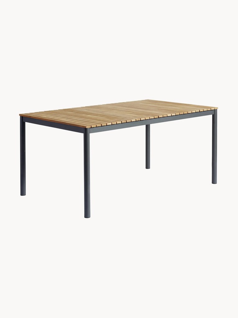 Tuintafel Mood Classic met teakhouten tafelblad, verschillende formaten