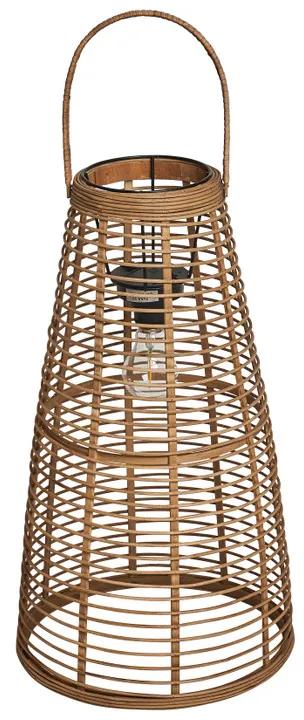 Staande lamp bamboe - naturel - 30.5x30.5x54 cm