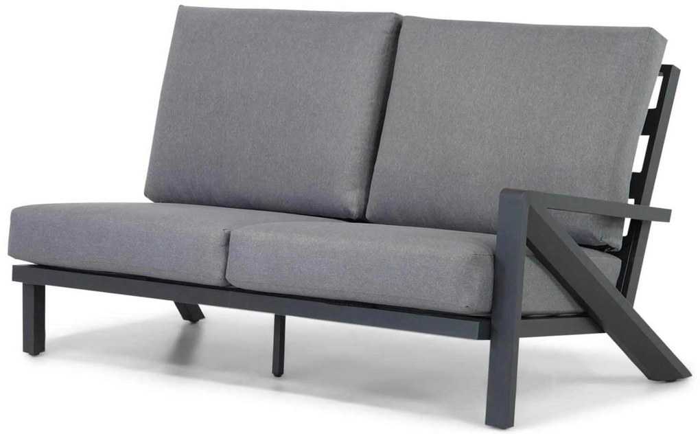 Dining Loungeset 5 personen Aluminium Grijs Santika Furniture Santika Cinta