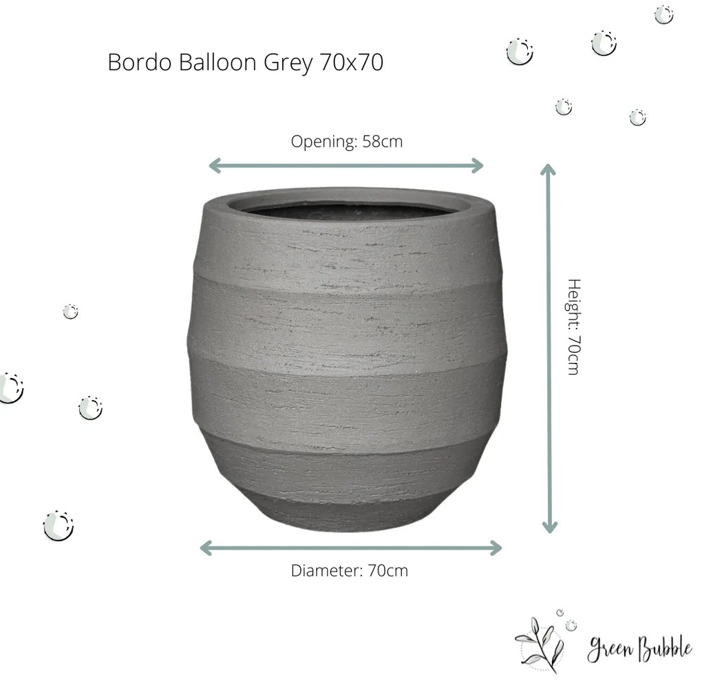 Pot Bordo Balloon Clay