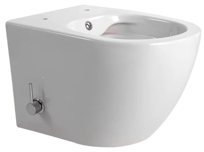 SaniGoods Acora compact toilet met bidet sproeier koud water en zitting