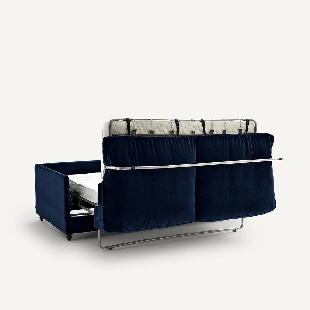 Omvormbare 3-zits fluwelen zetel, Lazare