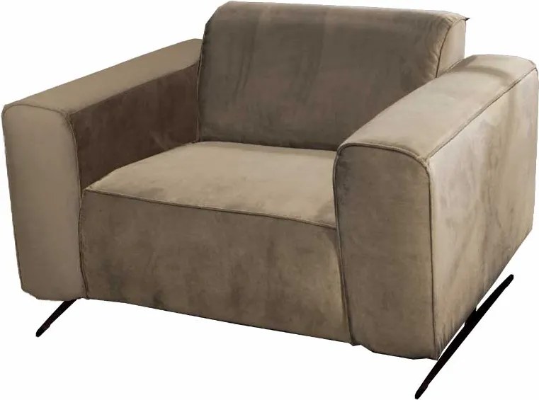 Fauteuil - Lambada - stof Juke taupe 12
