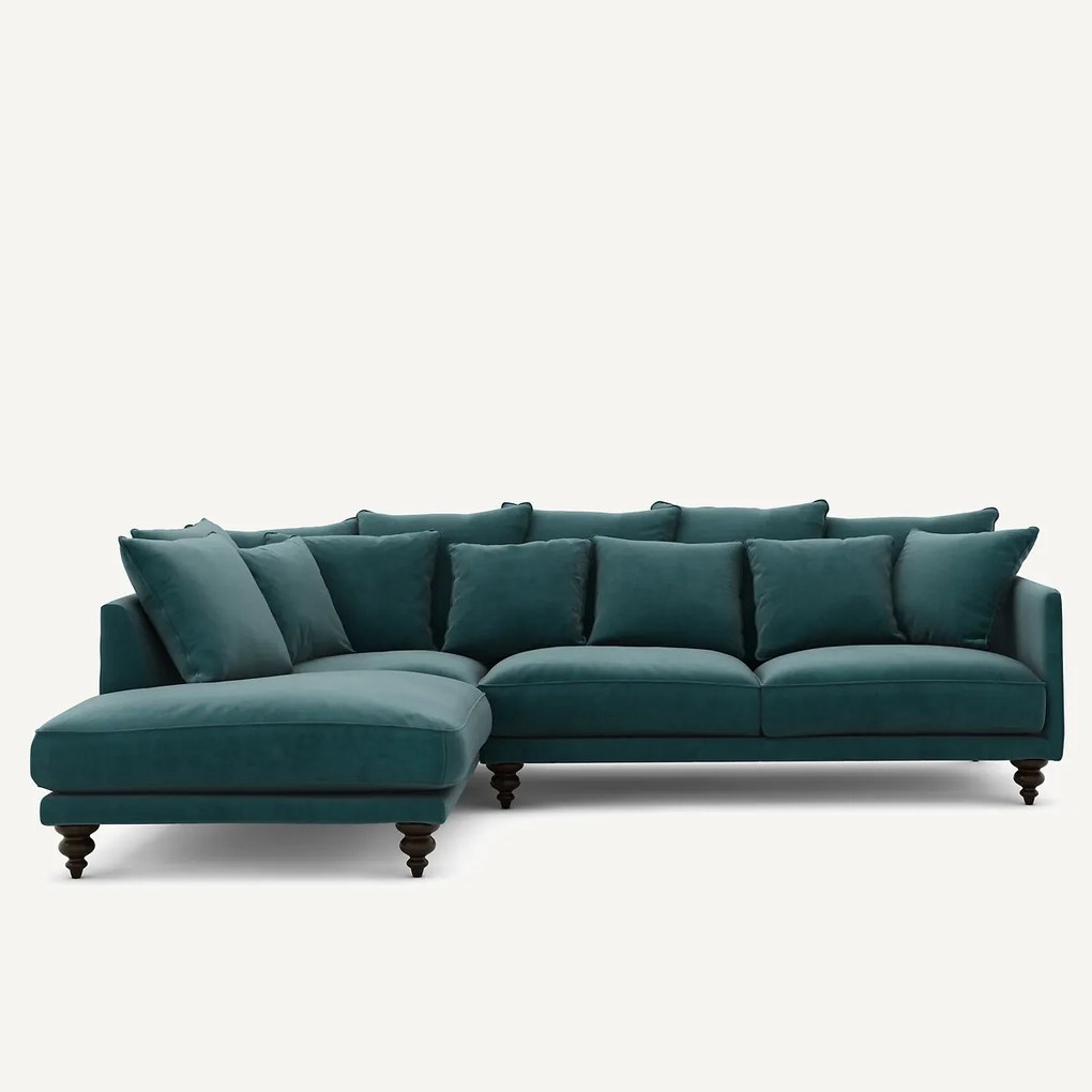 Fluwelen hoekbank, LAZARE