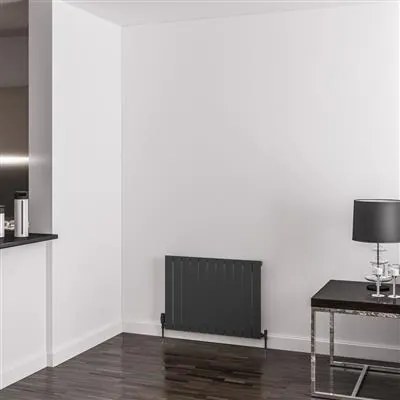 Eastbrook Addington type 10 radiator 80x60cm aluminium 865W antraciet