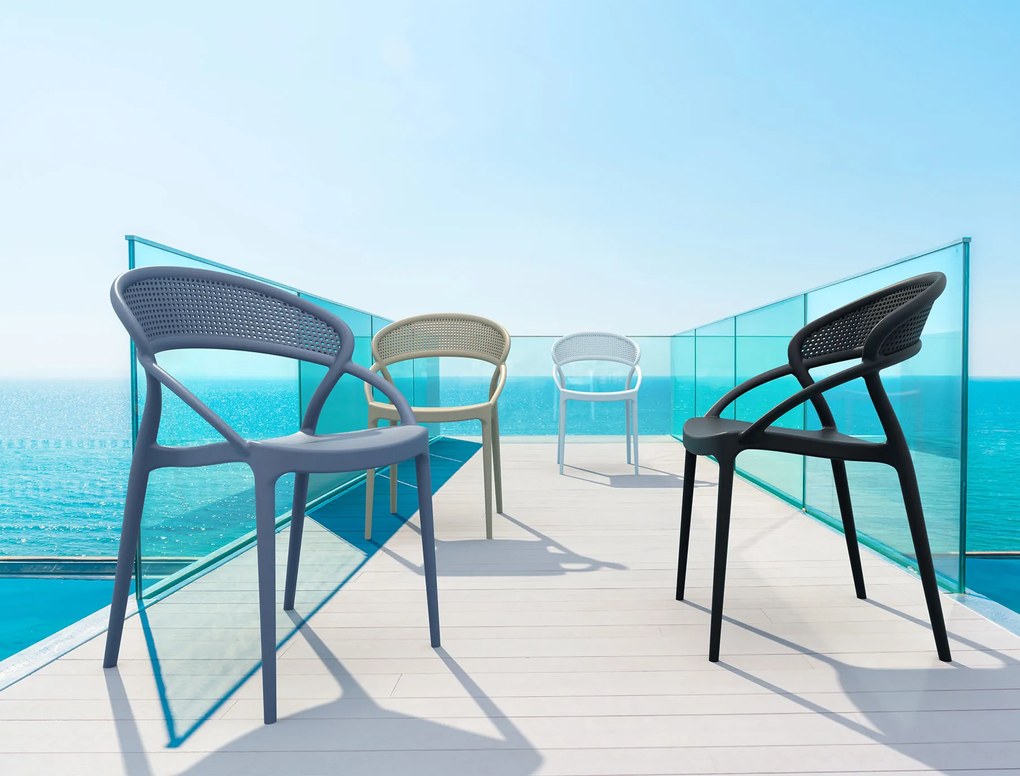 Siesta  Tuinstoel - Sunset - Wit - Siesta Exclusive