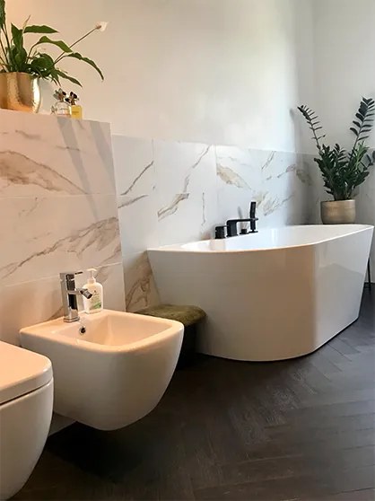 Hoogglans Vloertegel 60x60 Cm Marmerlook Cifre Diamond Gold Brillo RBT06