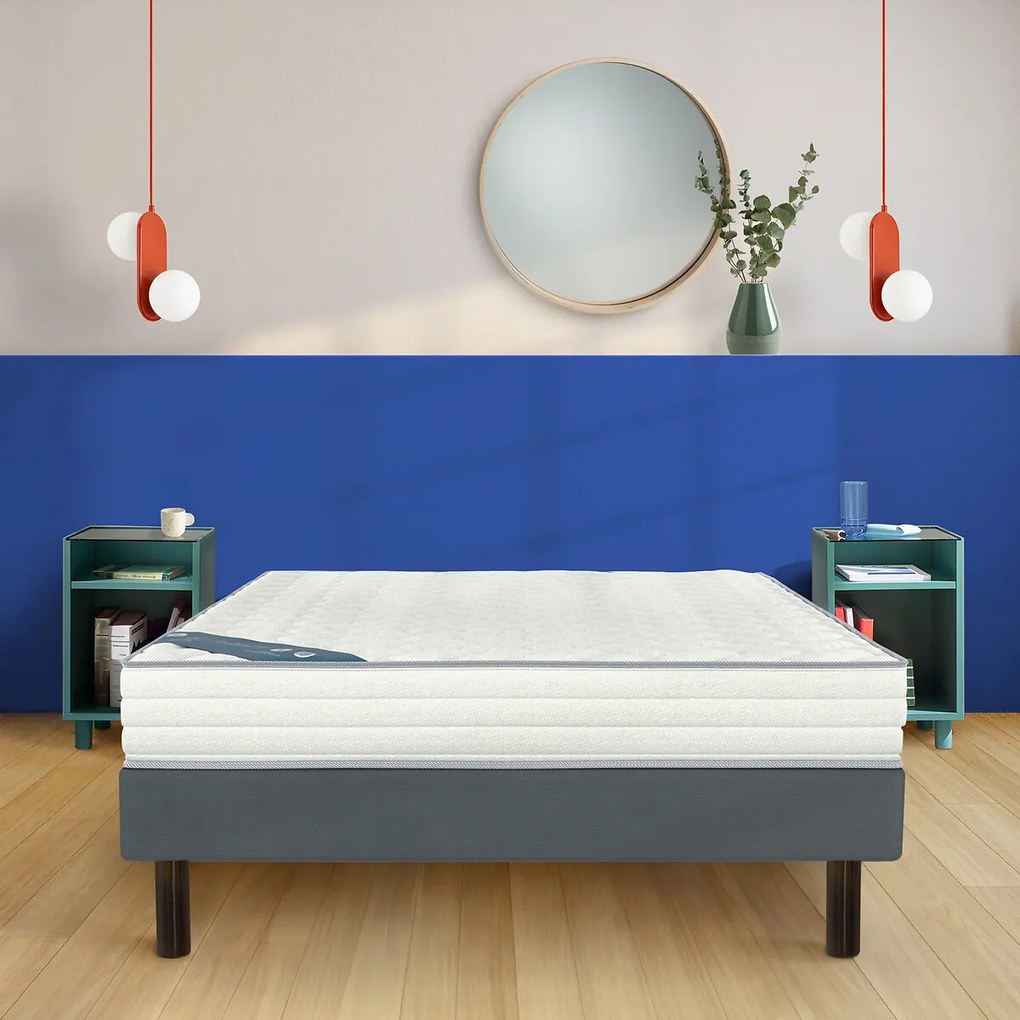 Brandwerende bedbodem met 15 flexibele latten